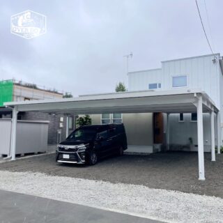 カーポート 半月以内引き取り限定（帯広市） カーポート事例 | 帯広市_特注